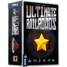 Jogo Tabuleiro Ultimate Railroads Devir Português Board Game