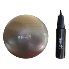 Pelota Esferodinamia De 75 Cm + Inflador Fit Gym Ball Pilates Yoga
