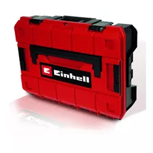 Maletin Caja Porta Herramientas Apilable Einhell Calidad Color Rojo