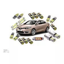 Kit Lâmpadas Led Renault Fluence Completo Linha Premium