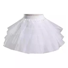 Anágua Infantil Saia Tule Armação De Vestido Festa P M G