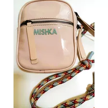 Mishka/bandolera-minibag De Charol, Bella Y Nueva!