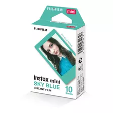 Filme Papel Instax 10un Borda Skyblue P/ Mini 9 11 Mini Link