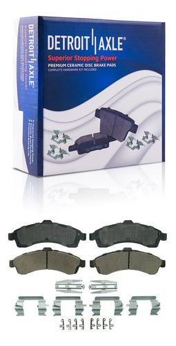 Front \u0026 Rear Ceramic Brake Pads For Buick Rainier Trailb Ddh Foto 3