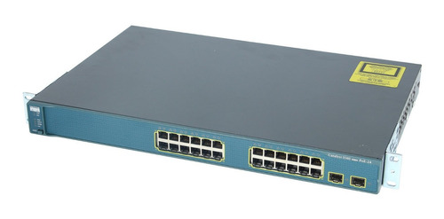 Switch Cisco 3560 24 Portas 10/100 Poe Ws C3560 24ps Com Nfe