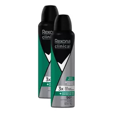 Kit 2 Desodorante Rexona Clinical Men Intense Fresh 150ml