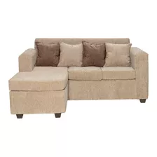 Sofa Secccional Intercambiable Essenza Phuket Tela Beige