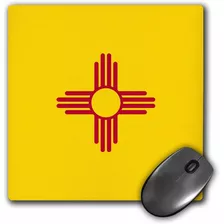 Bandera De Nuevo Mexico - Estados Unidos - Simbolo De Sol 