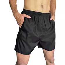 Short Bermuda Masculina Liso Tactel Treino Academia Praia 