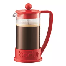 Cafetera Bodum Brazil 10948 Manual Roja Prensa Francesa