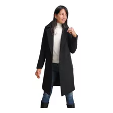 Saco Mujer Paño Calidad Forrado Talles Tapado Trench Traje