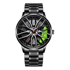 Reloj De Pulsera Para Hombre - Rueda De Coche