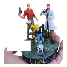 Miniatura Eaglemoss Diorama Jonny Quest Hanna Barbera