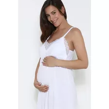 Camison Maternal Lactancia Con Mañanita Saquito-61971