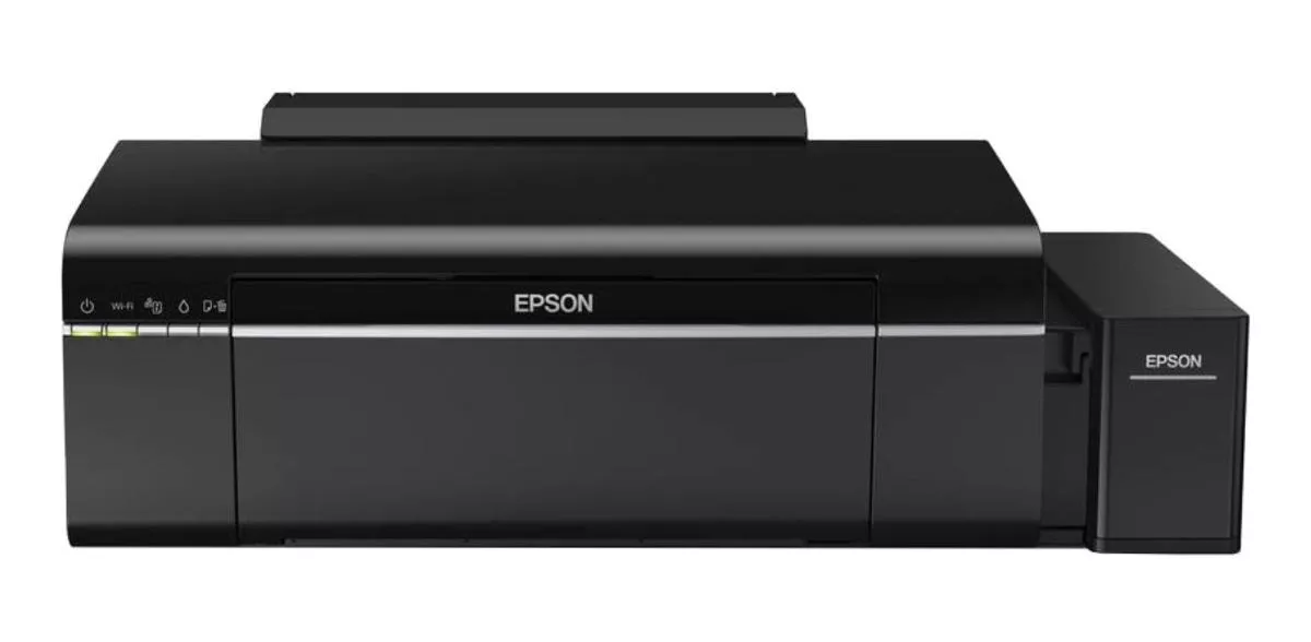 Impressora A Cor Fotográfica Epson Ecotank L805 Com Wifi Preta 110v