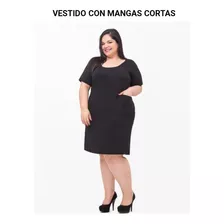 Vestido Con Mangas Cortastalles Grandes Del 4 Al 12 