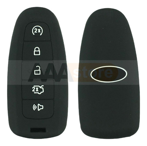 Funda Silicon Protector Llave De Presencia Ford Tipo Lengua Foto 3