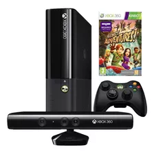 Xbox 360 Super Slim 4gb Com Kinect Original De Fábrica 