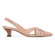 Zapatilla Baja Sling Back Calzado Dama Dione Di6026 Nude