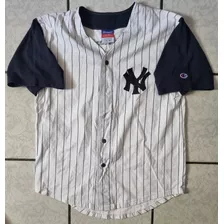 Jersey Yankees New York Mlb Champion Vintage Bordado M