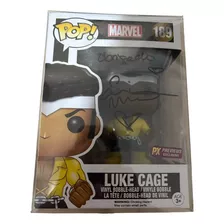 Pop Luke Cage Autografado Erin Moriarty Ccxp Protetor Funko