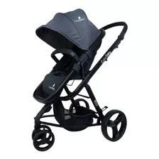 Carrinho De Bebê 3 Rodas Color Baby Evolution Travel System Preto