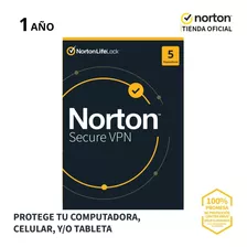 Norton Vpn 5 Dispositivos 1 Año