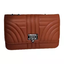 Cartera Bandolera Bolso Cuero Pu Acolchado Hombro Mano