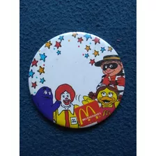 Antiguo Pin Mcdonald's Identificador De Nombre Cumpleaños