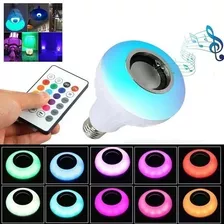 Parlante Luz Led Bombillo App Control, Bluetooth