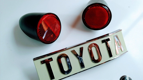 Toyota Land Cruiser Fj40 Emblemas Y Reflectivos Plaqueta 4 Foto 2