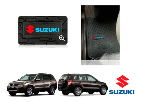 Tapetes Big Truck 3pz Logo Suzuki Grand Vitara 2006 A 2015 Foto 4
