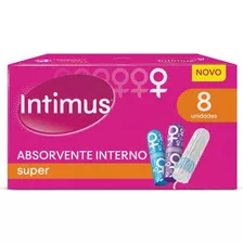 Absorvente Interno Super 8 Unidades Intimus