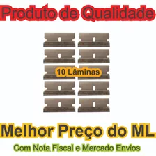 10 Lâminas Em Aço Carbono Para Raspador Ratinho Insulfim