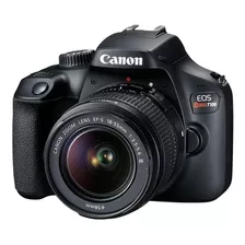  Canon Eos Rebel Kit T100 + Lente 18-55mm Iii Dslr Cor Preto