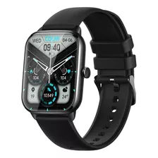 Smartwatch Colmi Serie C C61 1.9 Caixa De Liga De Zinco Preta, Pulseira Preta