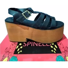 Super Oferta!!! Sandalias Spinelli Con Plataforma