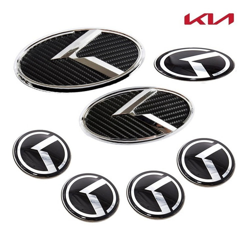 Emblema Para Kia Coreano Optima K2 K3 K4 K5 Sorento Set X 7 Foto 7