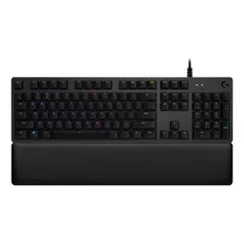 Teclado Logitech G Mecánico Rgb Lightsync G513 Carbon Gaming Color Del Teclado Negro Idioma Español