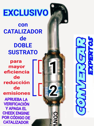 Catalizadores Toyota Hilux + Juntas +  Tornillera 2005-2021 Foto 3