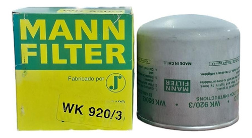Filtro Aceite Mann Filter Wk-920/3 Foto 3