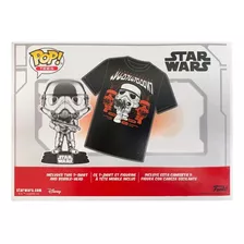 Funko Pop & Tee: Sw- Stormtrooper- S