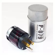 Plug Conector Oyaide P-079 Macho Ouro High End Audiophile