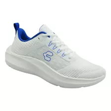 Tenis Charly 1087000 Bco/rey Wht/ryl Caballero