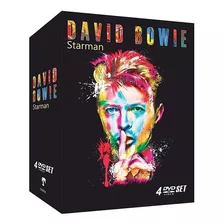 Dvd David Bowie - Starman Box 4dvd - Original Novo Lacrado