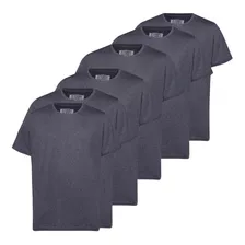 Kit 6 Camisetas Masculinas Lisa Basica 100% Algodão Premium