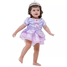 Fantasia Princesa Sofia Baby Bebê Infantil