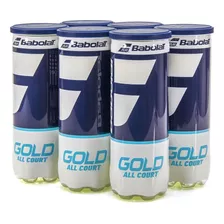 Bola De Tênis Babolat Gold All Court - Pack C/ 6 Tubos