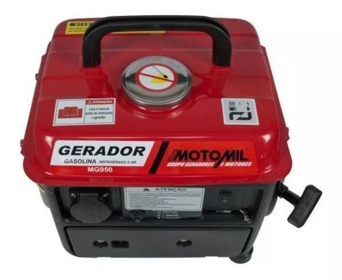 Gerador Portátil Motomil Mg950 110v 950w Monofásico