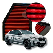 Filtro De Ar Esportivo Bmw X4 30i Motor 3.0 Suv Rs 2019 +